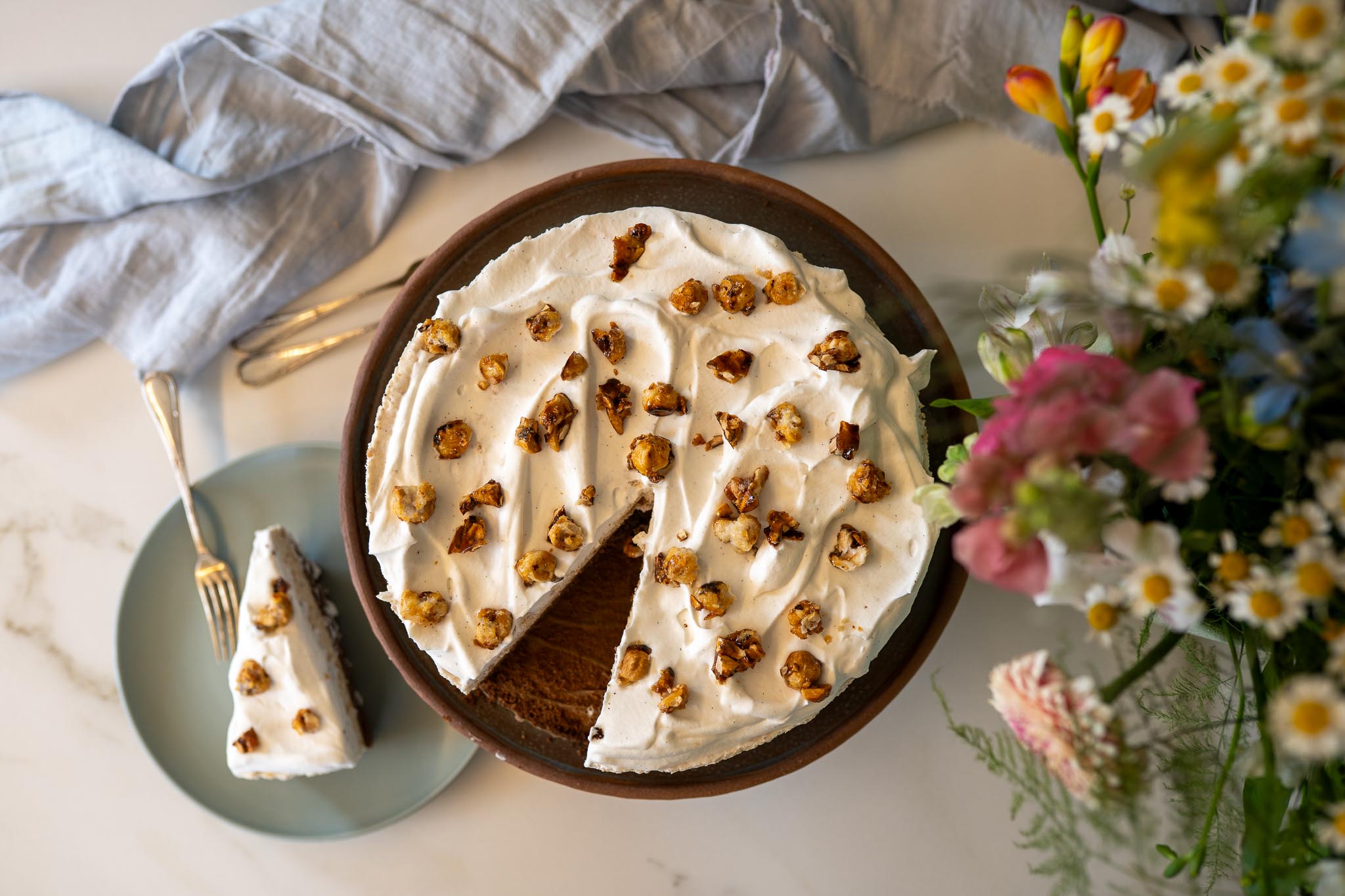 Hazelnut Cream Cake