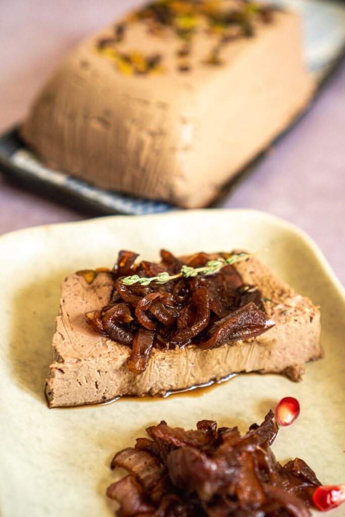 Creamy chicken liver pâté 