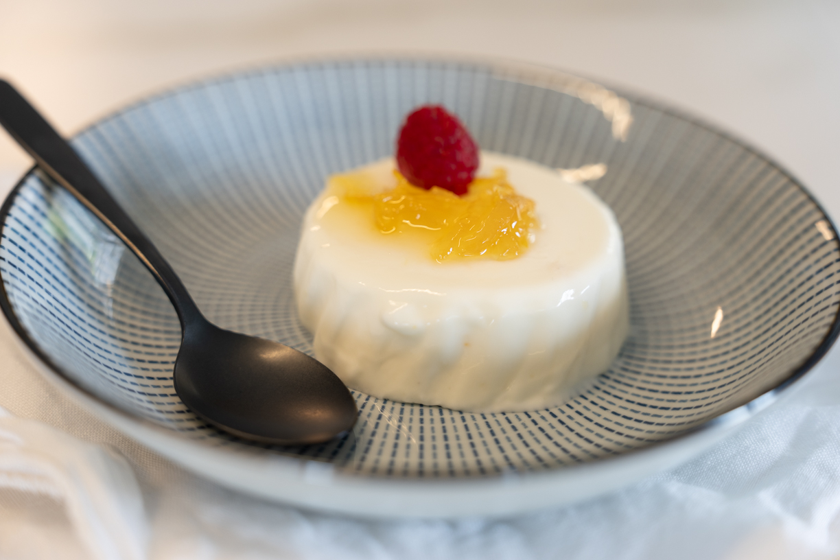 Yuzu Panna Cotta